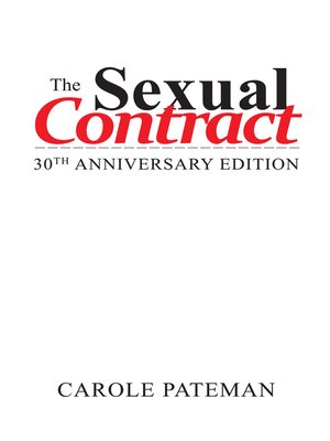 cover image of The Sexual Contract